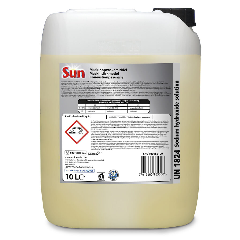Sun Pro Formula Flytande Maskindiskmedel 10L - 3