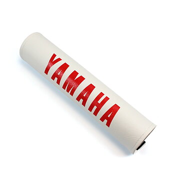Handlebar protector White/Red Yamaha DT50