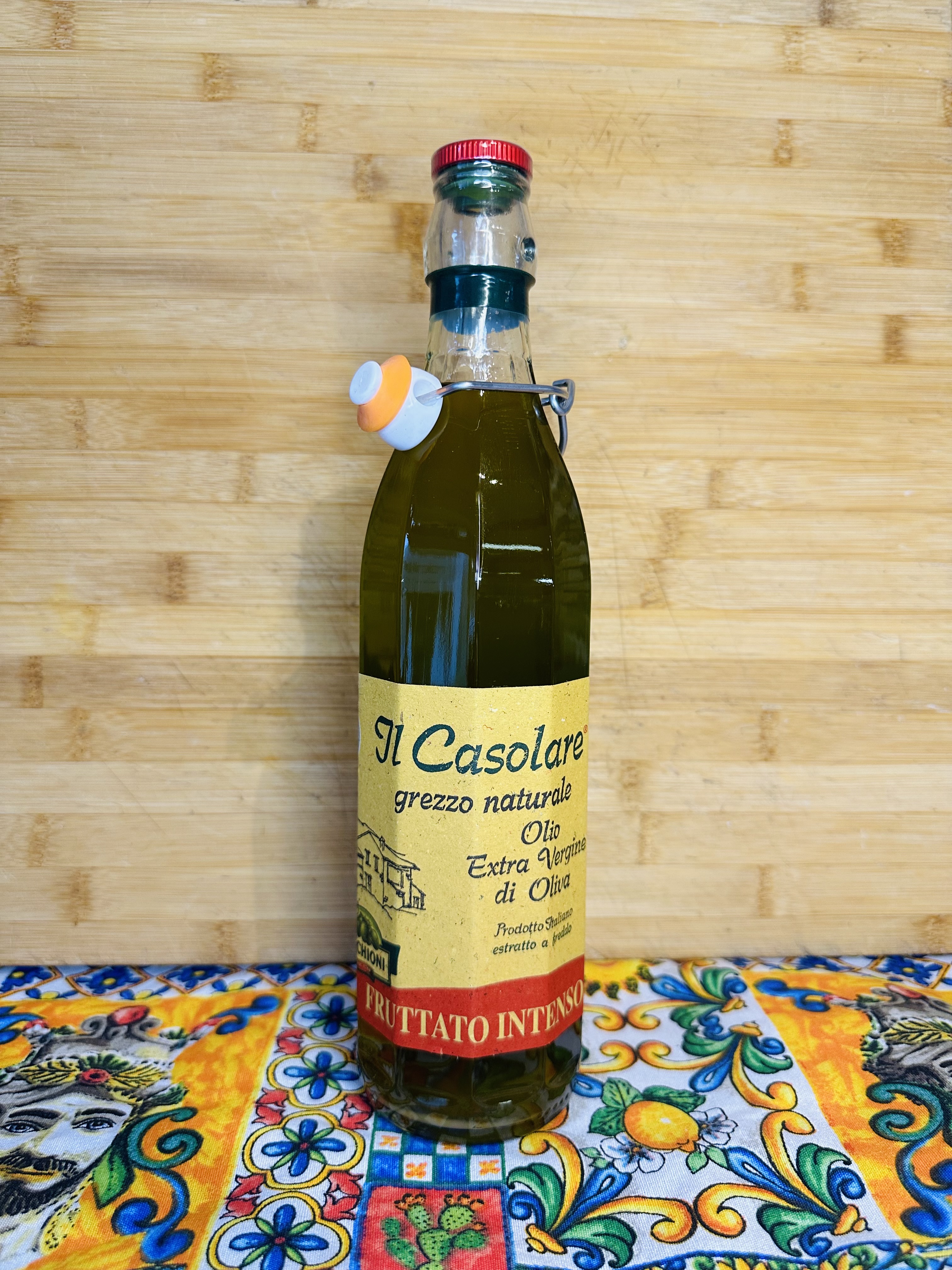 Farchioni, Il Casolare grezzo naturale Olio di Oliva  Extra Vergine  Intenso 750ml