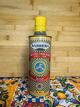 Barbera, Olio di Oliva  Extra Vergine Sicilia IGP - 500ml