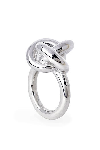 3 in One Fat Knot ring, silver