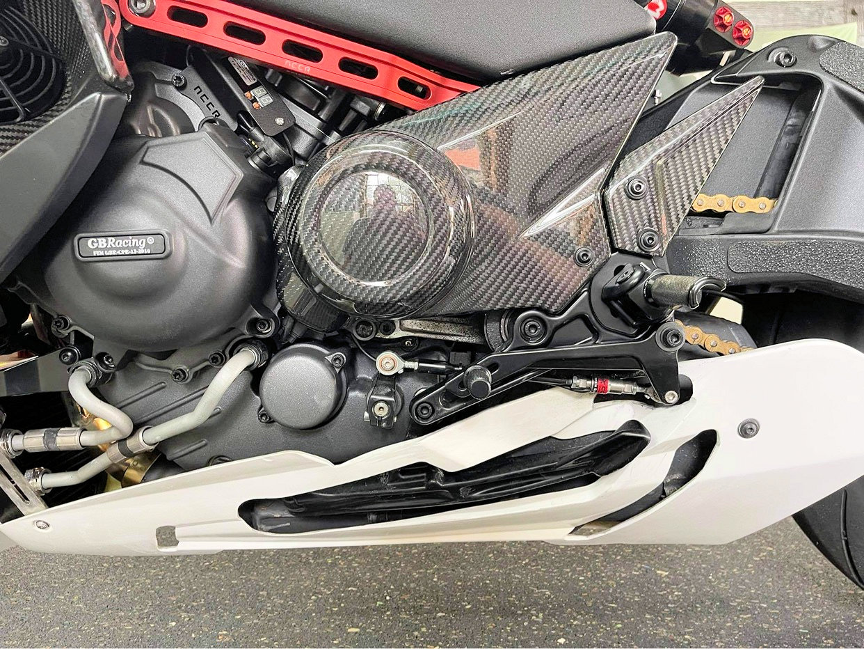 EBR 1190 SX Bellypan Kit, Fiberglas - 2