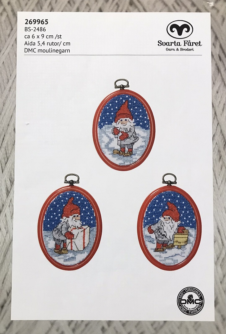 3 små tavlor jul