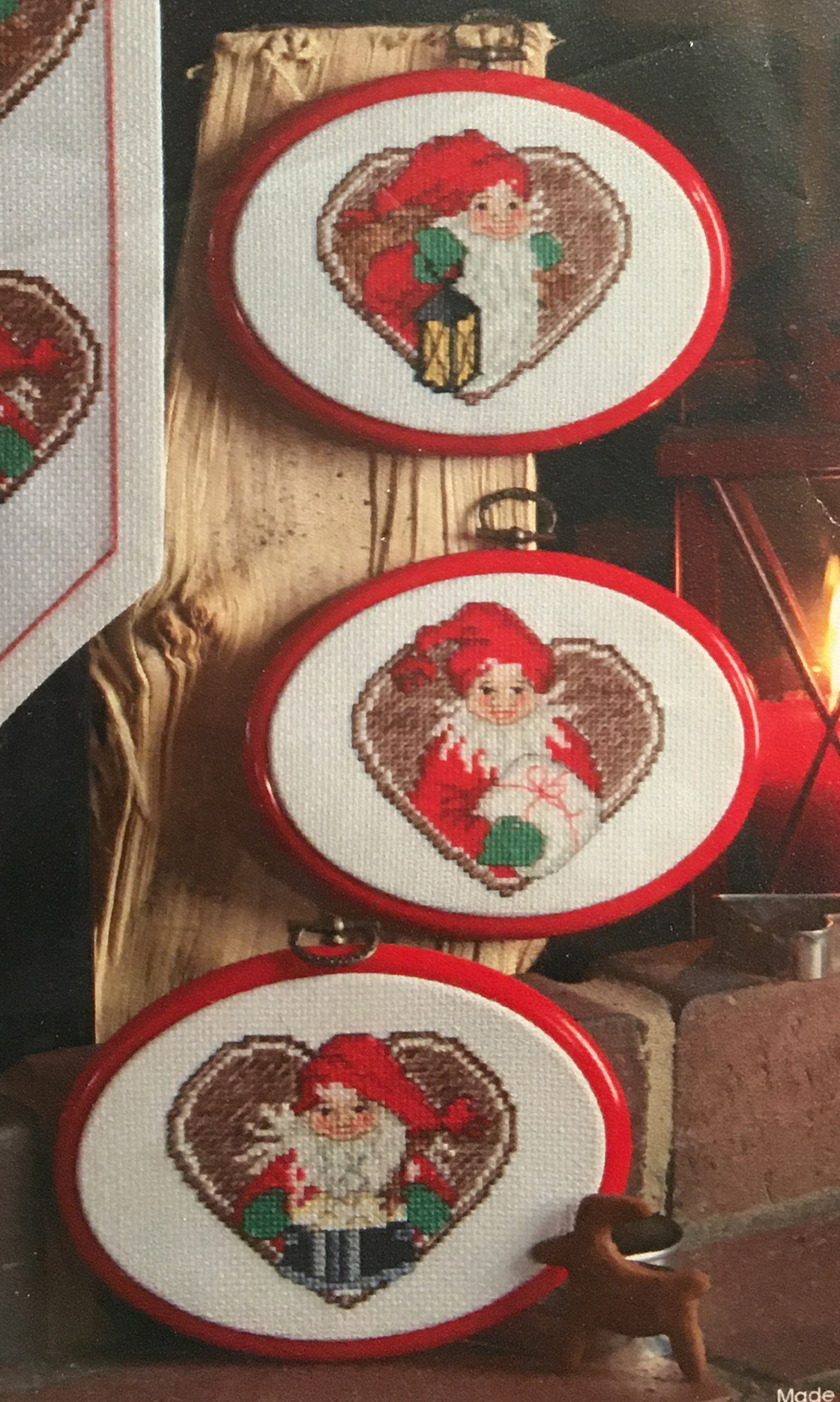 3 små tavlor jul