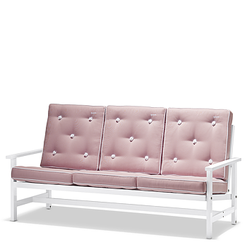 Sofa 3-seater Aluminium (several colors) - Fri Form
