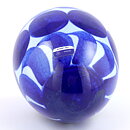 Lisa Larson (1960s) Blue and White Egg 11 cm