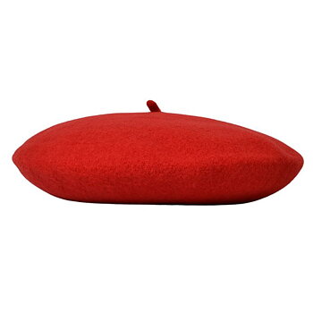 Basker 100% ull, light red från Susanna Design
