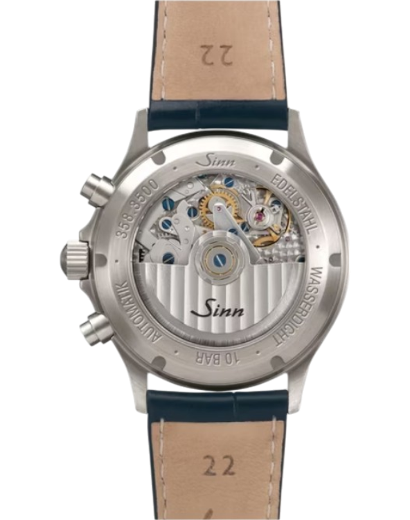 358.064 Sinn 358 Sa Pilot B E integrerat silikonband med viklås