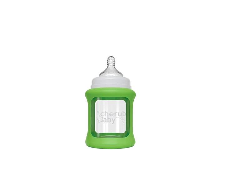 Cherub Baby Nappflaska Glas Wideneck 150ml 2pack - 5