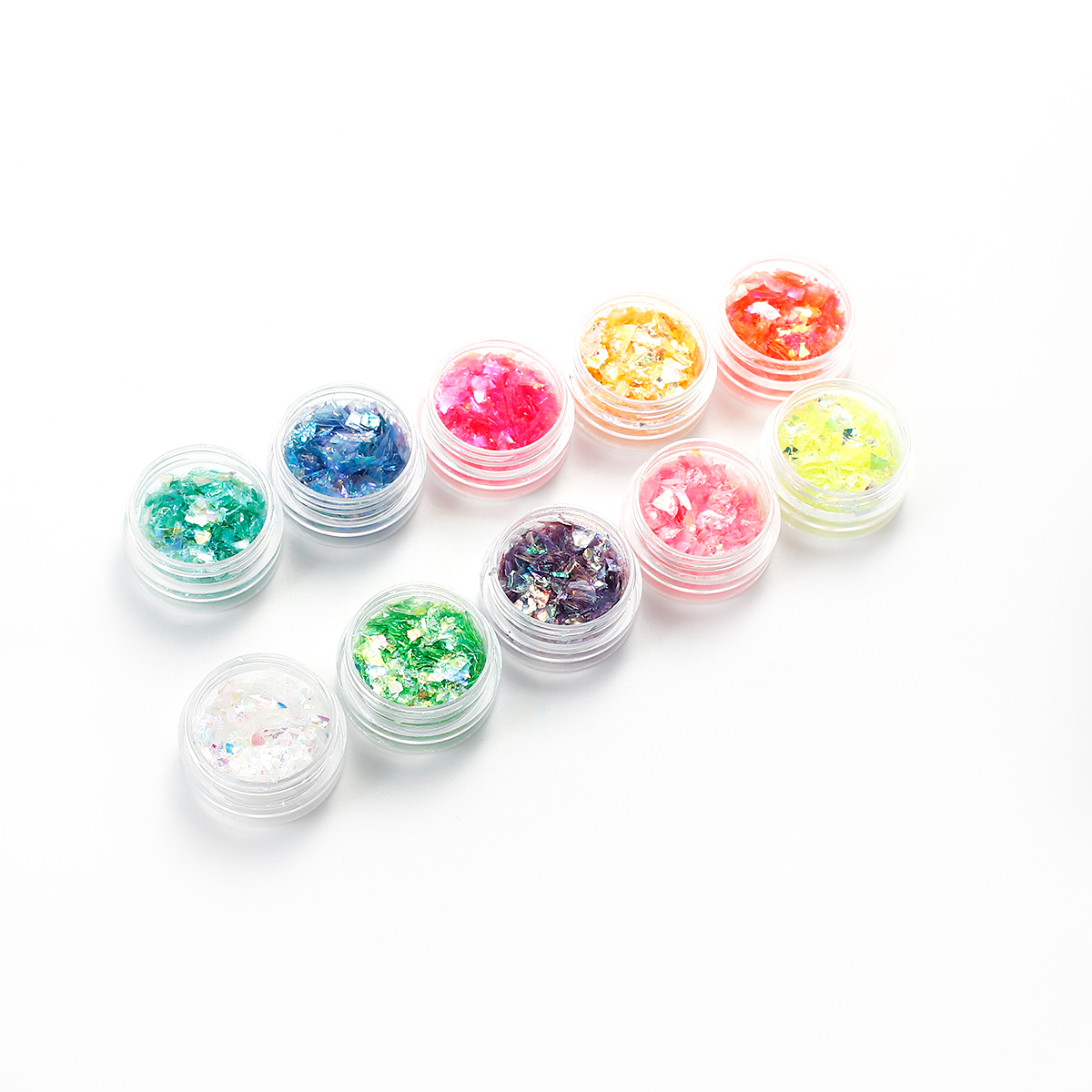 Resin craft glitter PVC,  Lgt Pink - 3