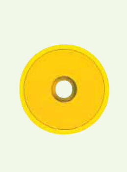 PLASTIC APERTURES  M18  YELLOW 