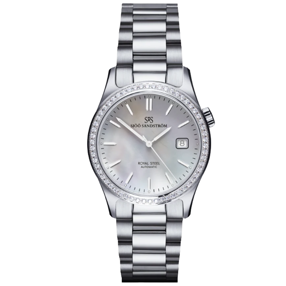 020906 Sjöö Sandström Royal Steel Classic 36 pärlemor diamantkrans