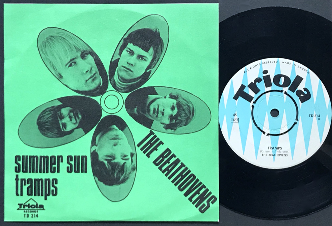 BEATHOVENS - Summer sun Swe PS 1966 - 4