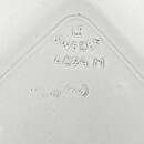 Mari Simmulson (Vespa 1964) Quadratic Dish with Geometric Relief 22 cm
