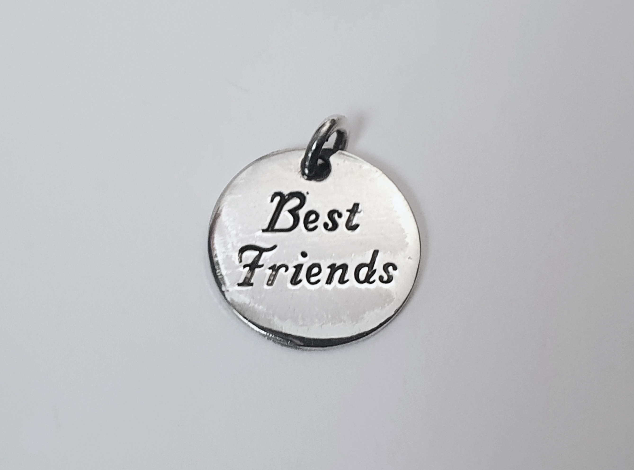 Best friends 15mm hänge 925-silver