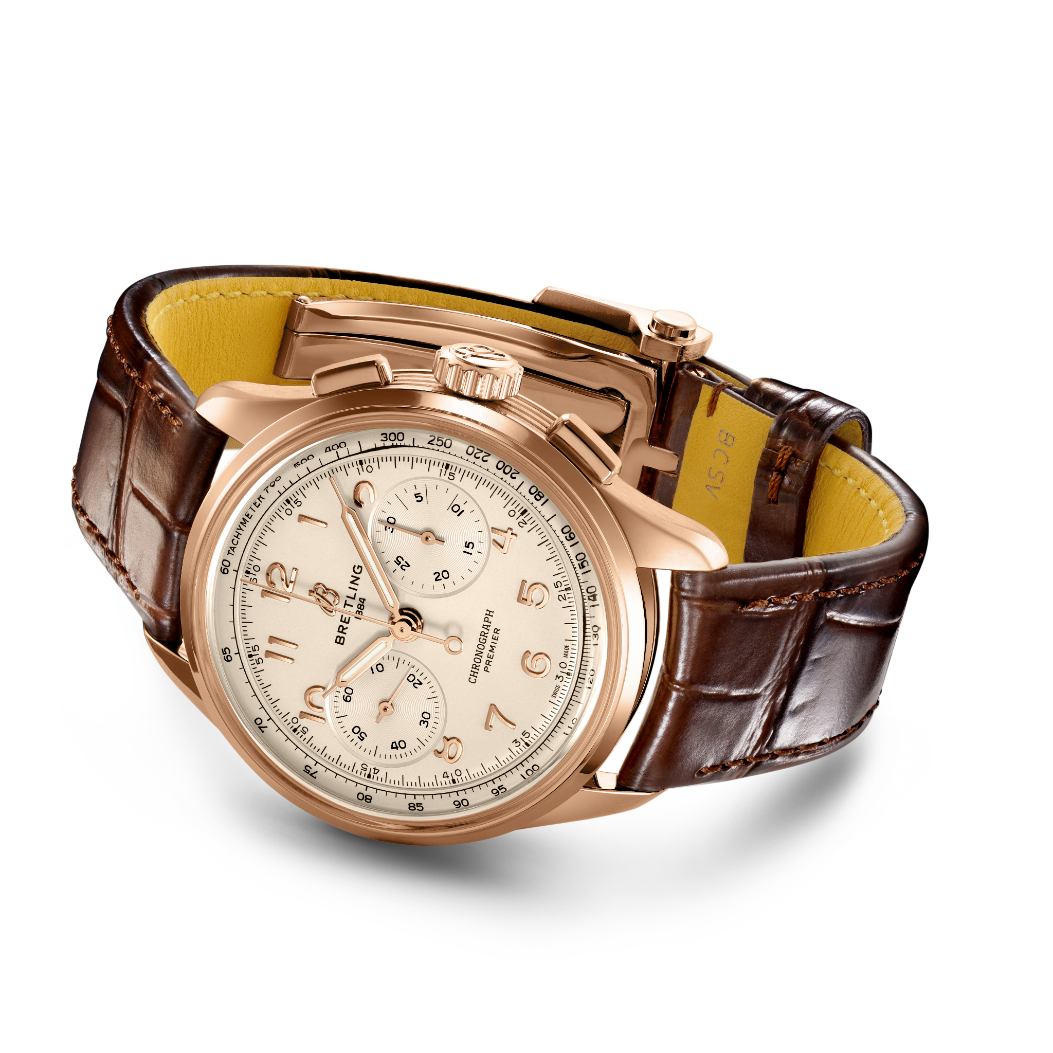 Breitling RB0930371G1P1 Breitling Premier B09 Chronograph 40 18k roséguld sidobild