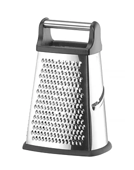 4-sided grater with container