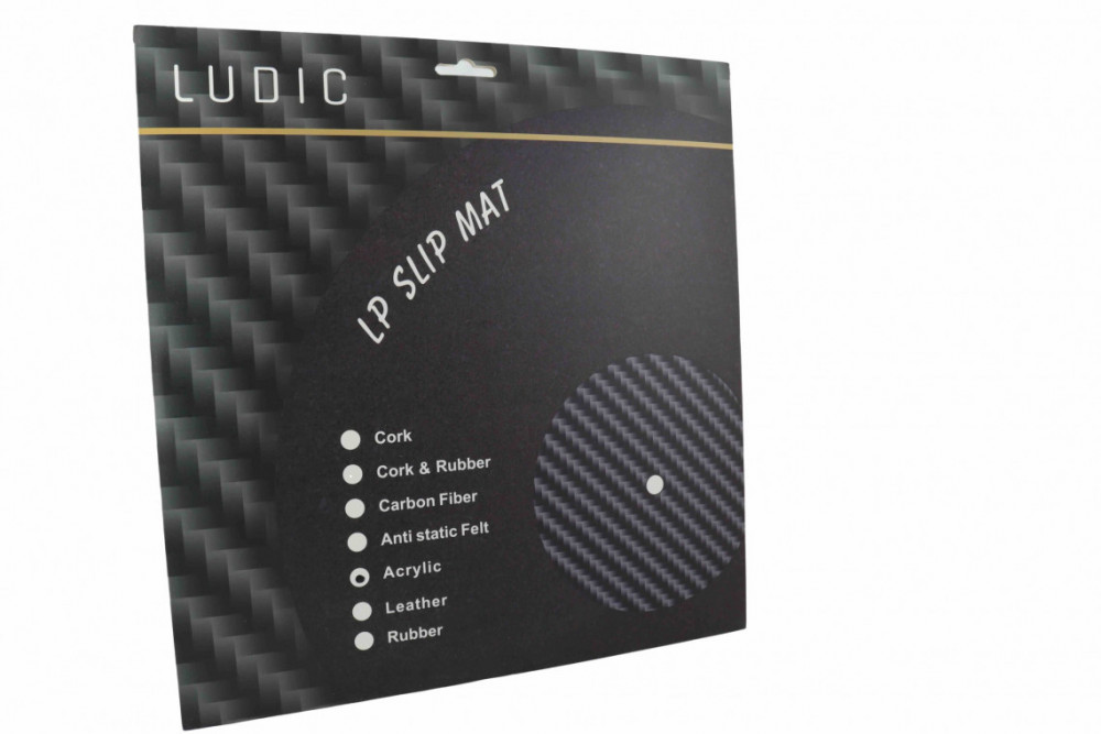 Ludic Audio Acrylic LP slip mat - 2