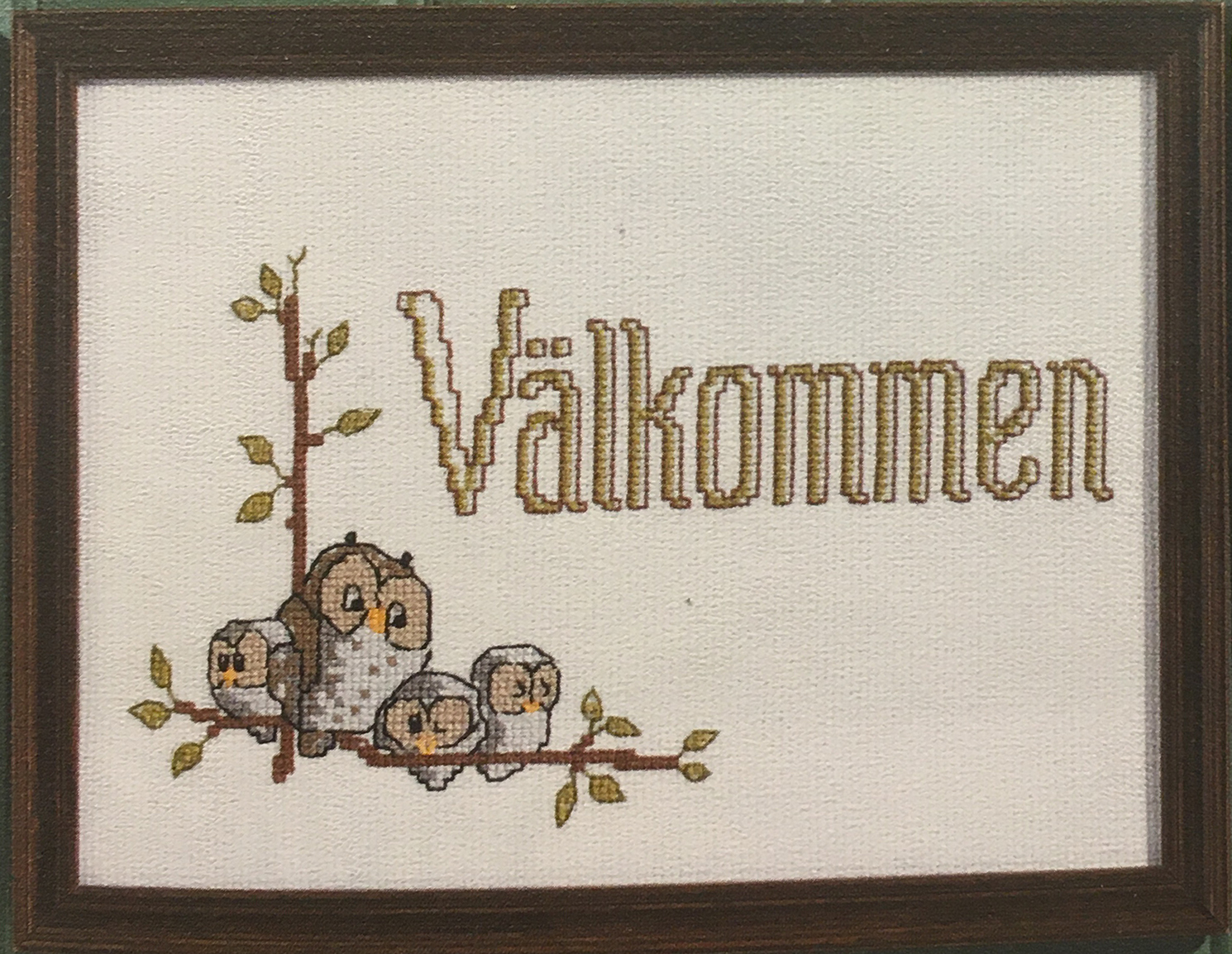 Tavla Välkommen