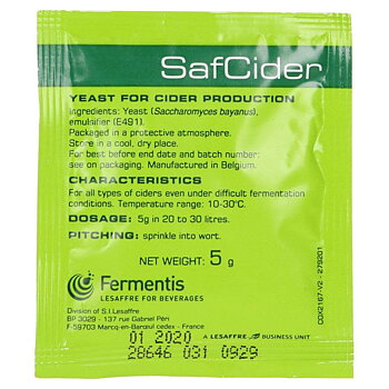 Fermentis jäst SafCider AB-1 5 g
