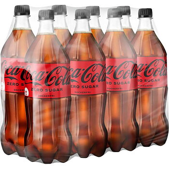 Kolsyraddr. Coca-Cola Zero 50c