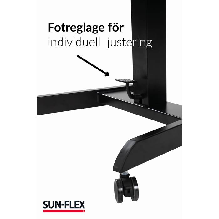Bord Easydesk Pro 60x52cm sv - 8