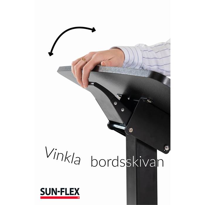 Bord Easydesk Pro 60x52cm sv - 5