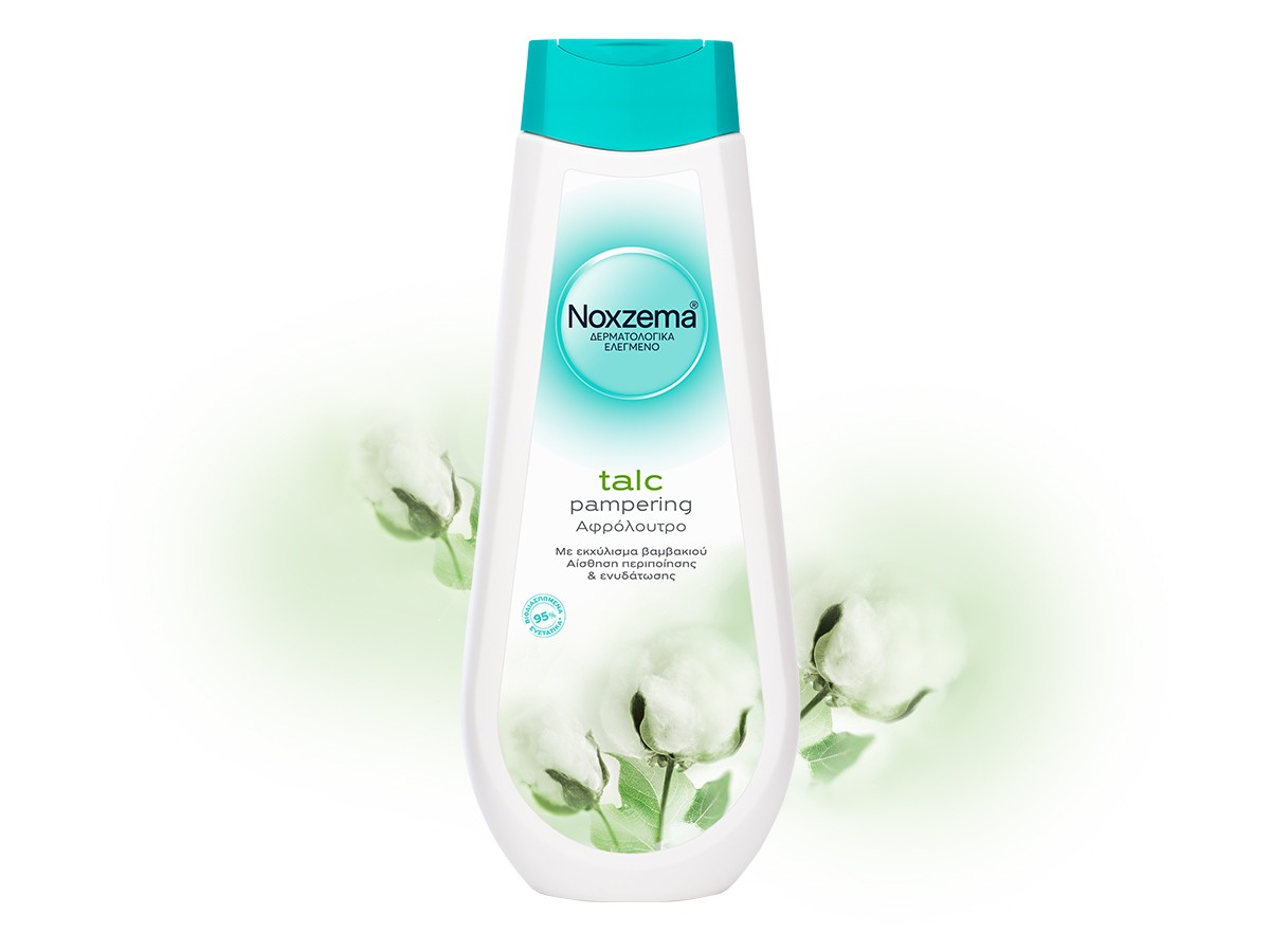 Noxzema Bath Care talc pampering  750ml
