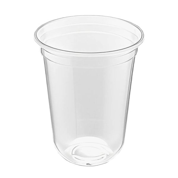 Plastic cups for Fredo, 350 ml recyclable frappe cups, 50-pack