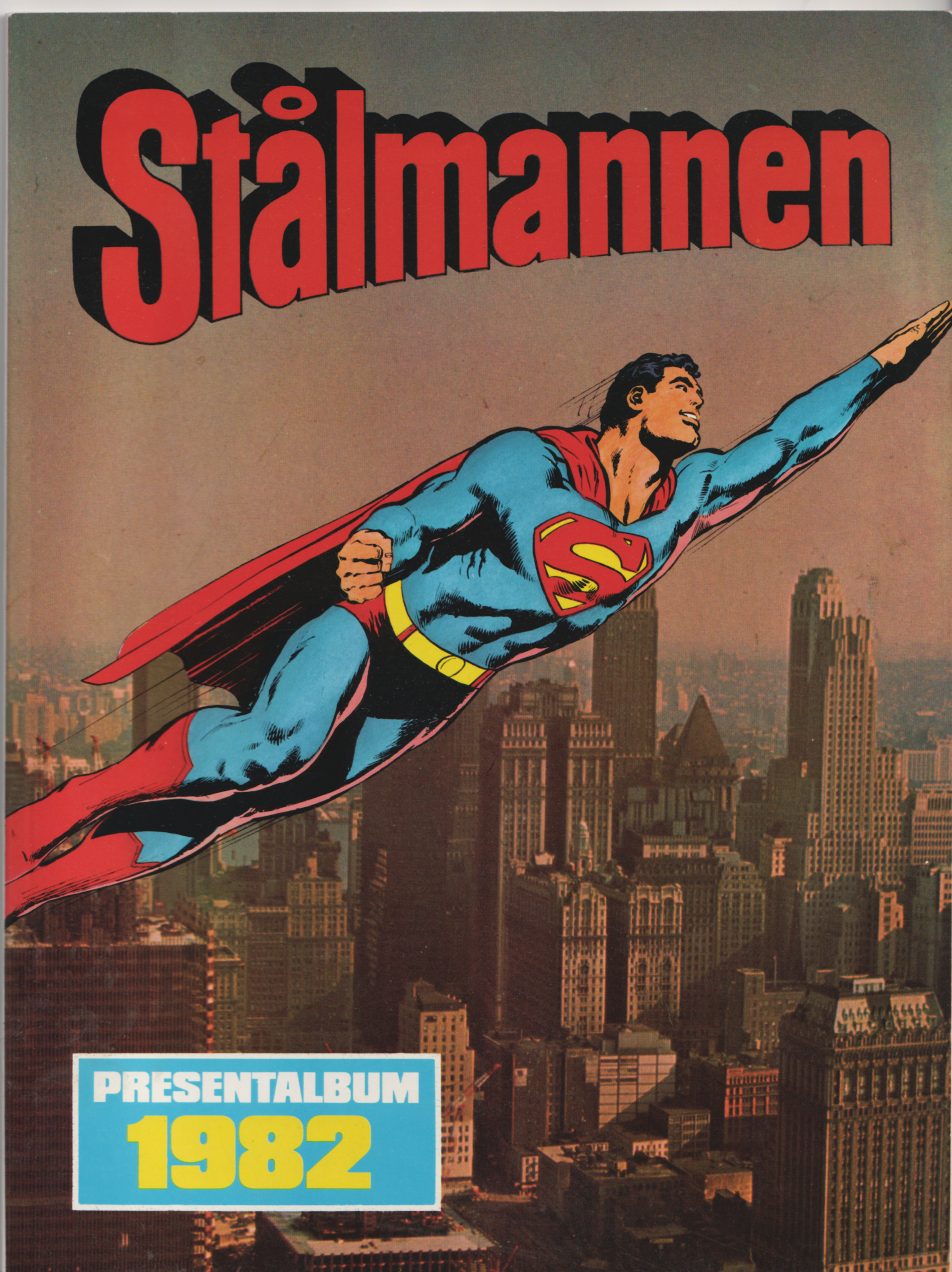 Stålmannen årsalbum 1982 ,begagnad