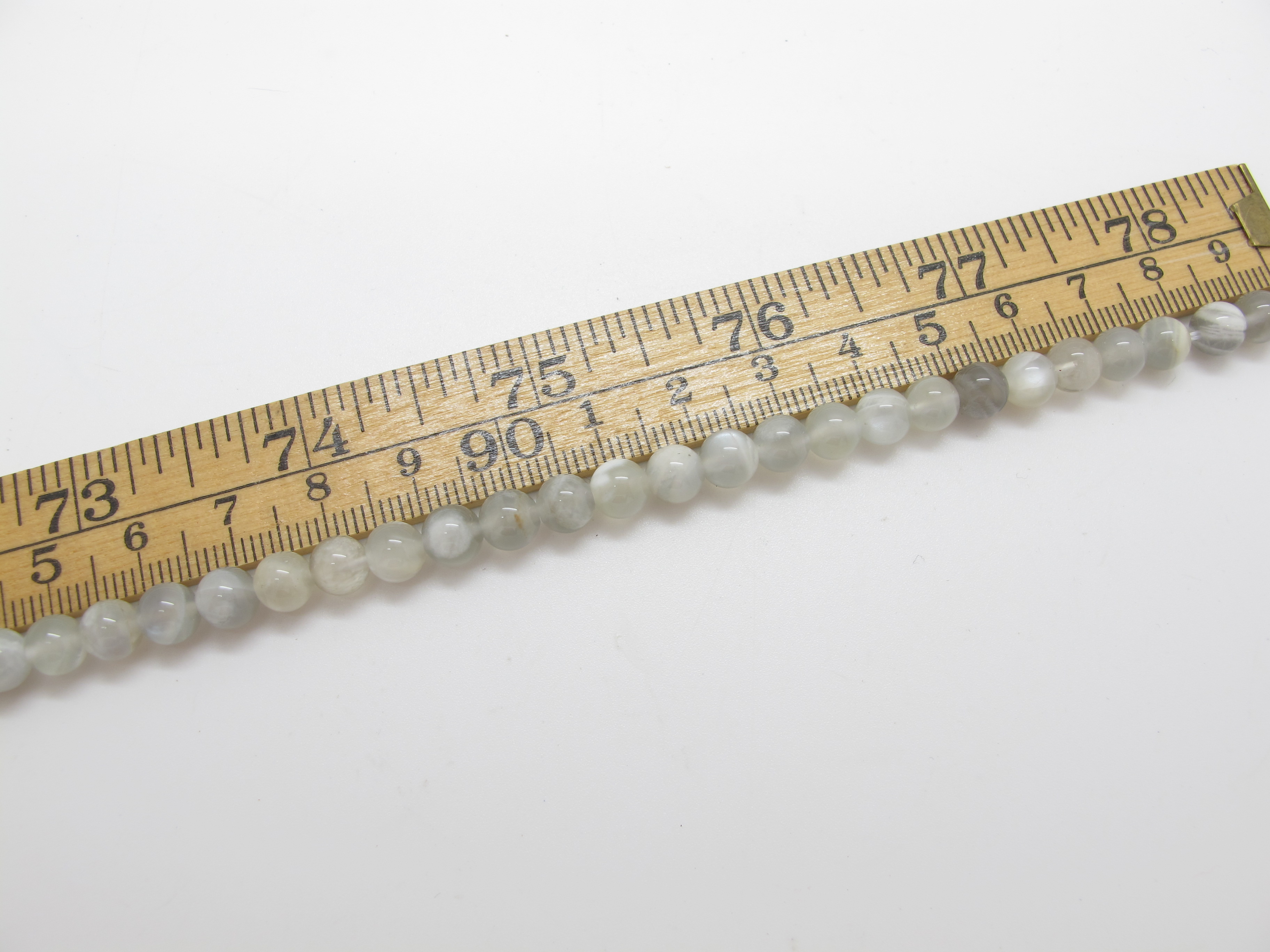 Månsten 6mm rund ädelsten - 4