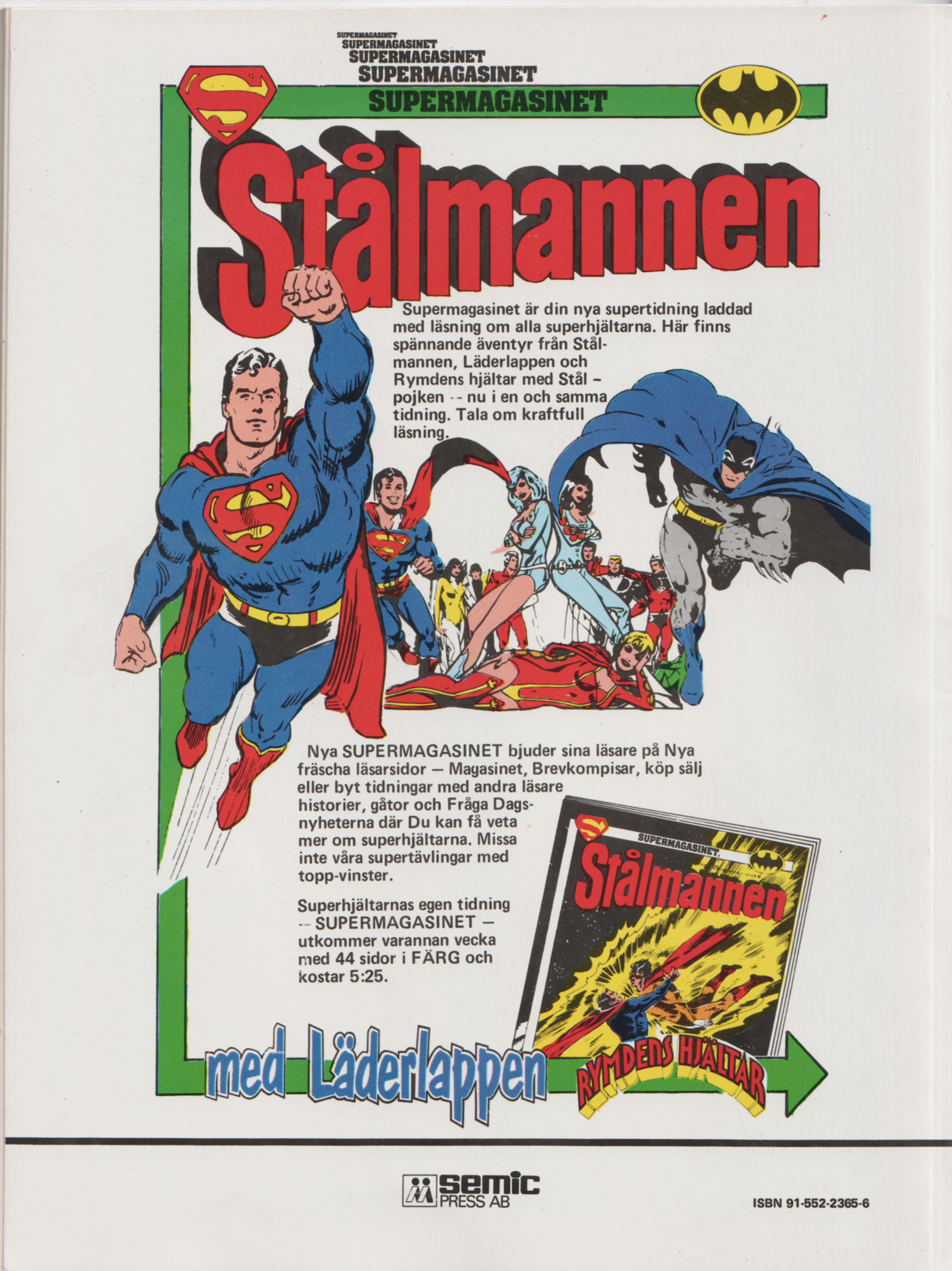 Stålmannen årsalbum 1983, begagnad - 2