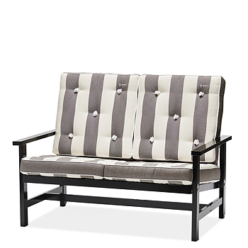 Sofa 2-seater Aluminium (several colors) - Fri Form