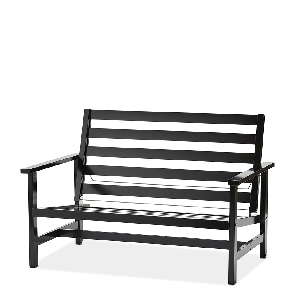 Sofa 2-seater Aluminium (several colors) - Fri Form