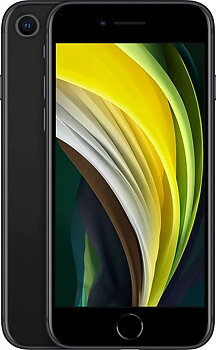 iPhone SE 2020 (2rd Generation) 128GB - 1 År Garanti Begagnad i Nyskick - Svart