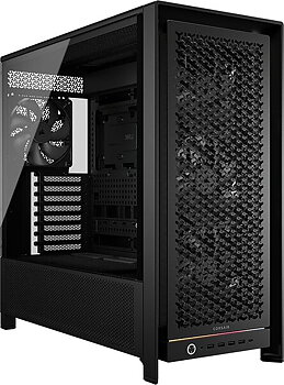 Original Corsair Frame 5000D RS Airflow - 2 År Garanti Helt Ny Oanvänd - Svart/Transparent