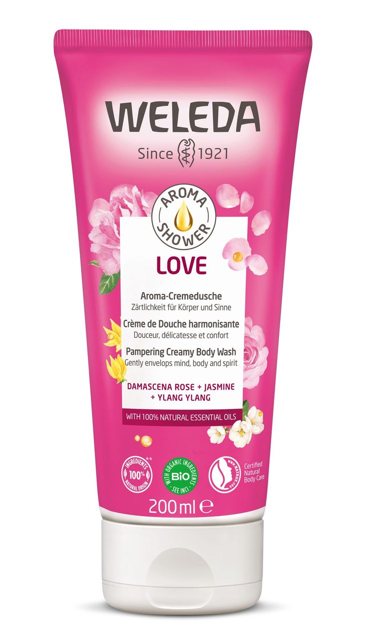 Love Creamy Body Wash 200ml Weleda