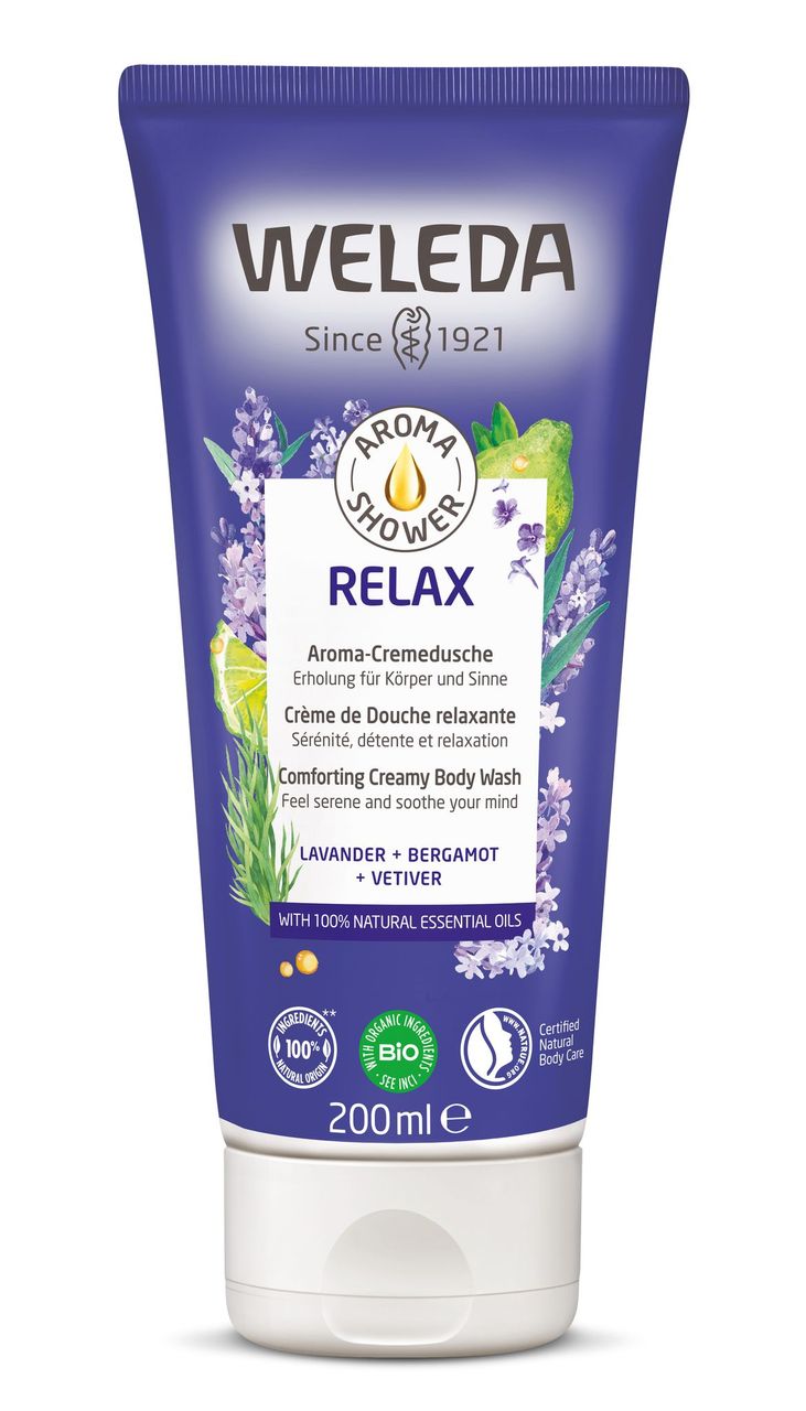 Relax Aroma Body Wash 200ml Weleda