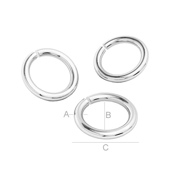 Bindring rund öppen - 4.35mm/0.8mm - 4