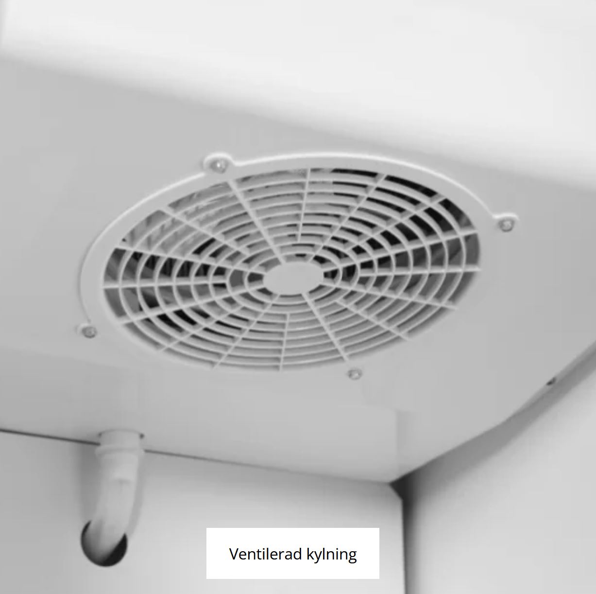 Exponeringsfrys  UF400VSG, 400 liter - 5
