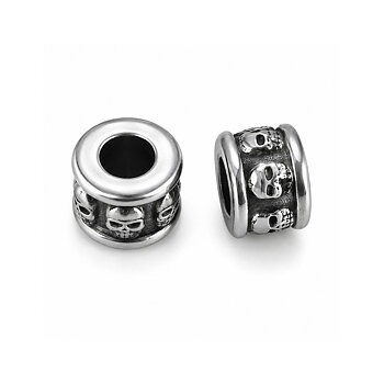 Döskalle spacer 12 mm rostfritt stål 3 st