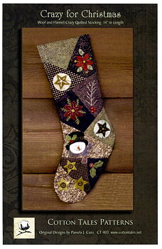 Mönster: Crazy for Christmas Stocking - julstrumpa