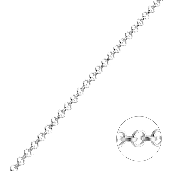 Chain sterling silver - Belcher YD 1.8mm - 7