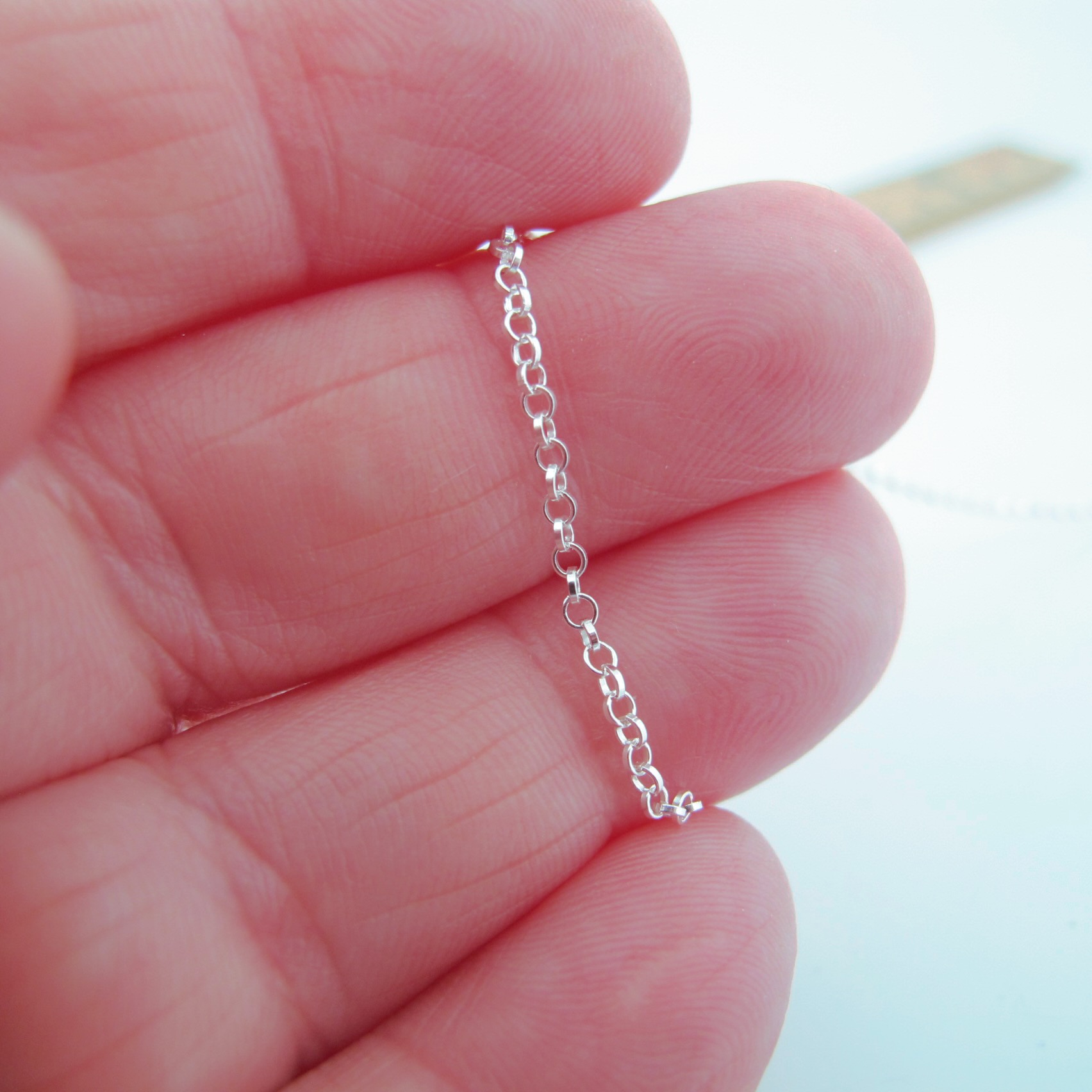Chain sterling silver - Belcher YD 1.8mm - 2