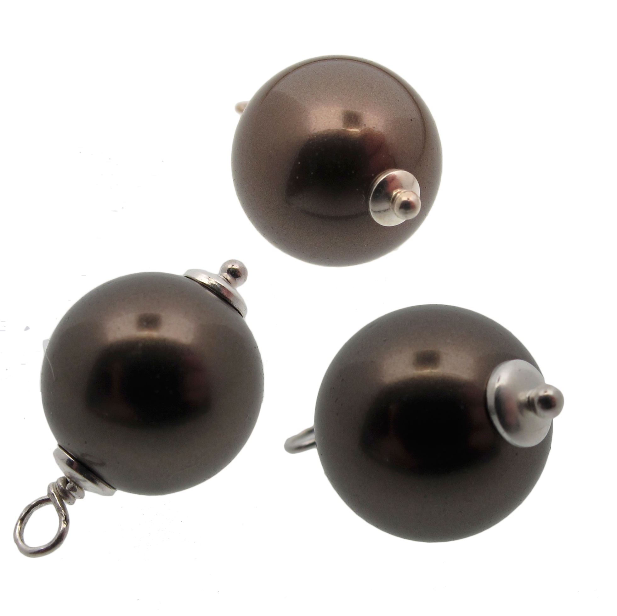 Sterling silver Bead cap small 4 mm - 7