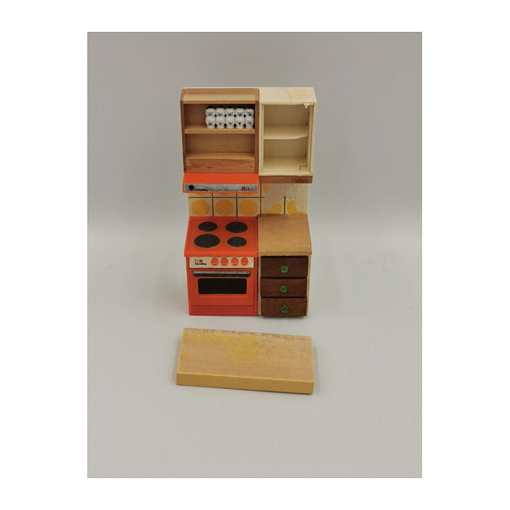 Dollhouse Second Hand - Lundby Stove Continental 1974 l-ll