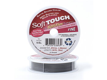 Soft Touch smyckewire - 0.36 Fin ca 9 m