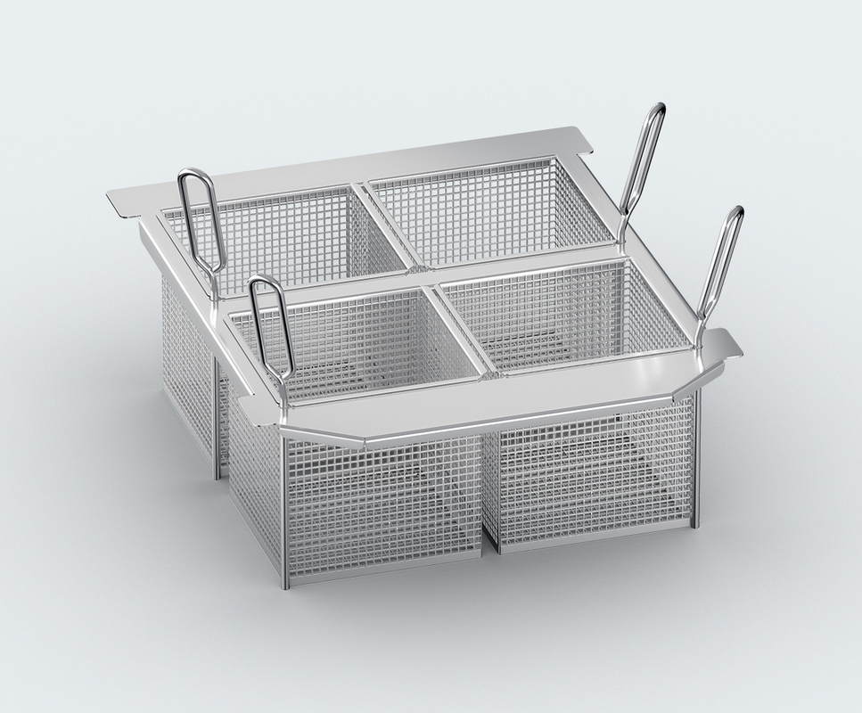 Set med 4 portionskorgar fritering - Modell 2-XS