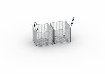 Set med 2 portionskorgar fritering - Modell 2-XS, 2-S