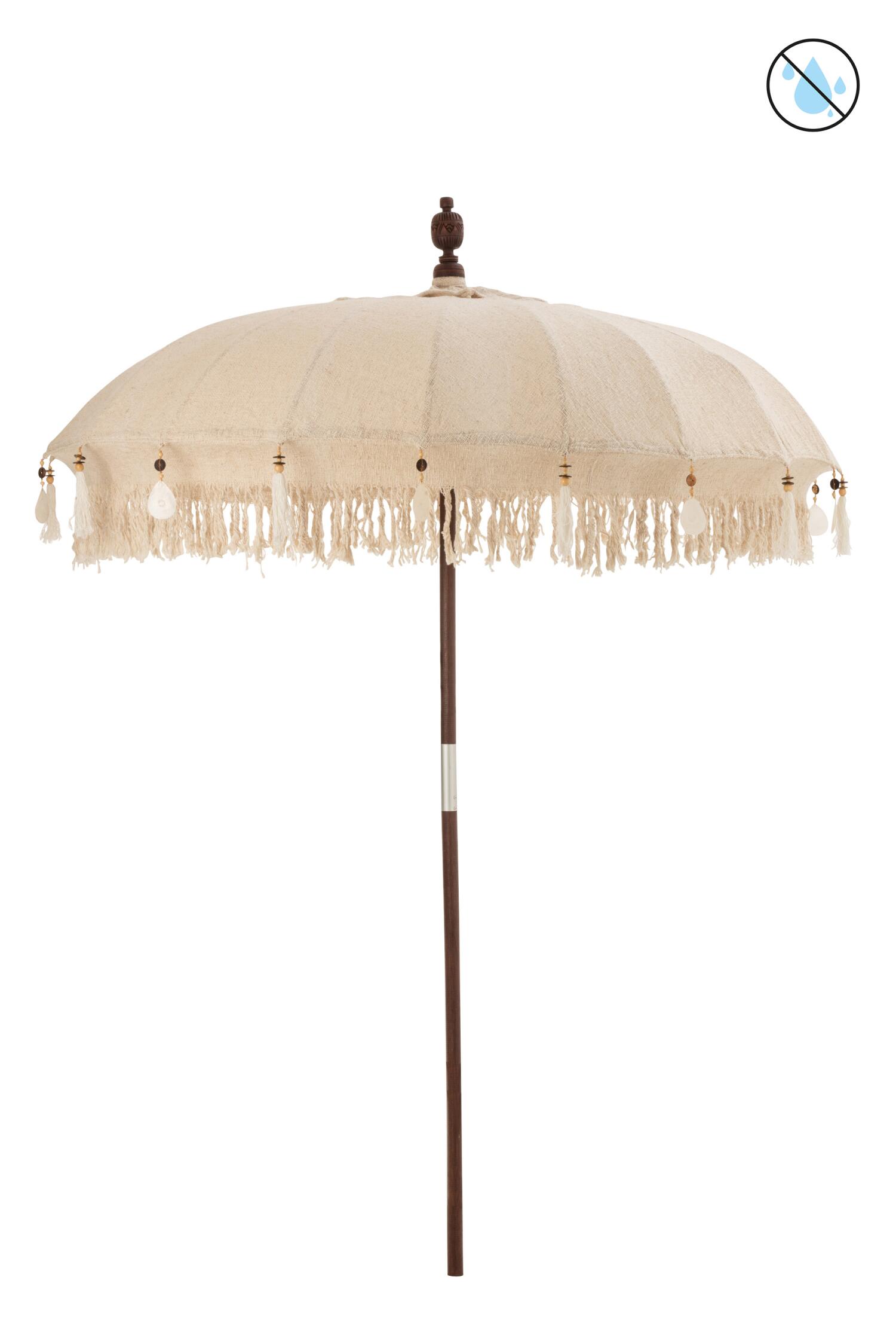 Parasoll - TASSLE BEIGE - 188 x 250 cm